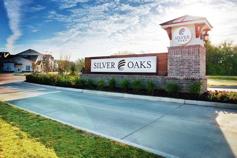 Silver Oaks Monument Sign